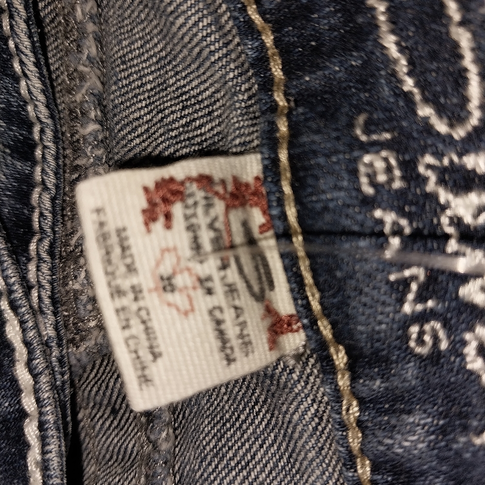 Silver jeans